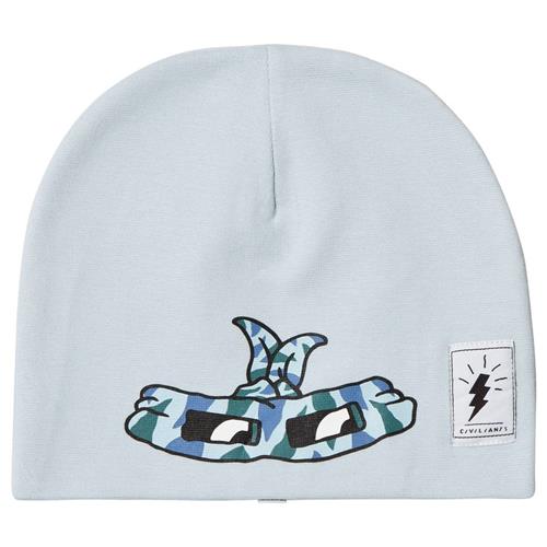 Civiliants JERSEY BEANIE WITH (CAMO MASK) baby blue Hue Baby blue 48/50 cm    48/50 cm  Unisex