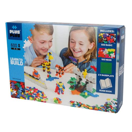 Plus-Plus 600-Piece Plus-Plus® Basic Learn To Build 6-10 Y      Unisex