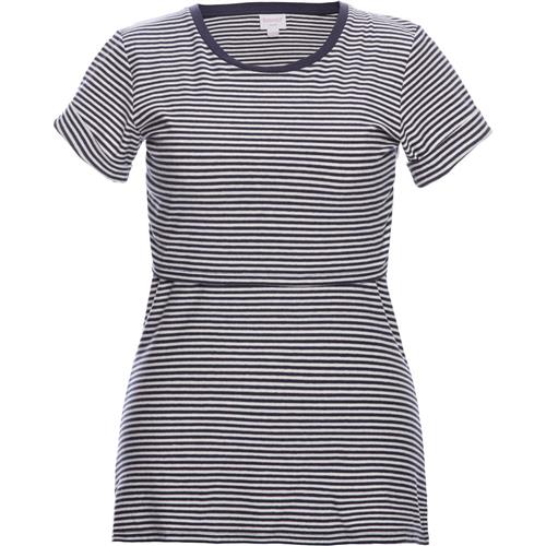 Boob Eva Striped Top Tofu/Soft Ink XS    XS  kvinde