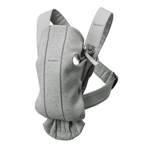 BabyBjörn Baby Carrier Mini Light Grey/3D Jersey Stroller      Unisex