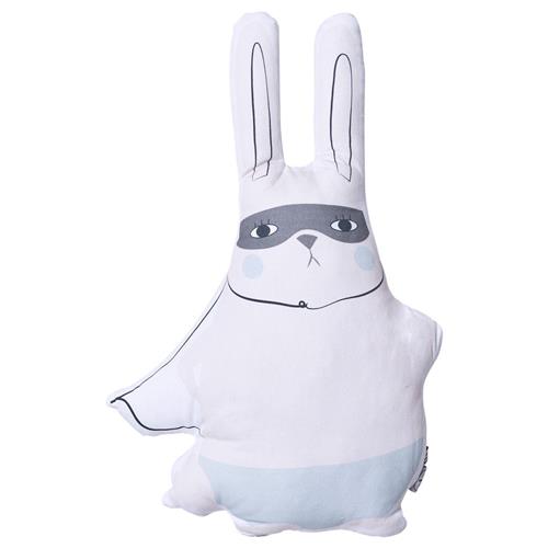 Scamp & Dude Superhero Sleep Buddy – Super Bunny Light Pink One Size    One Size  Unisex