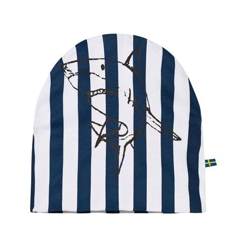 The BRAND Hat Blue Stripe 6-12 months    6-12 måneder  Unisex