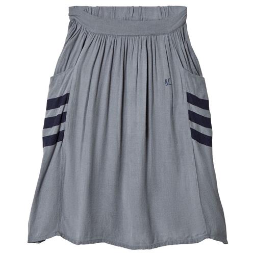 Bobo Choses Happy Sad Empty Midi Skirt Dusty Blue 2-3 Y    2-3 år  kvinde