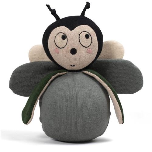 Filibabba Balder The Bug Blødt Legetøj Pine Green 0-3 Y      Unisex