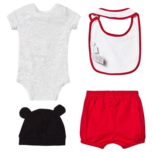Disney Mickey Mouse Mickey Baby-sæt Multifarvet 3 Months    3 måneder  mand