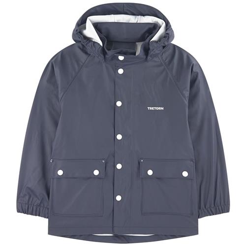 Tretorn Wings Kids Regnjakke Navyblå Navy-86/92 cm Rain Marineblå  86/92 cm  unisex