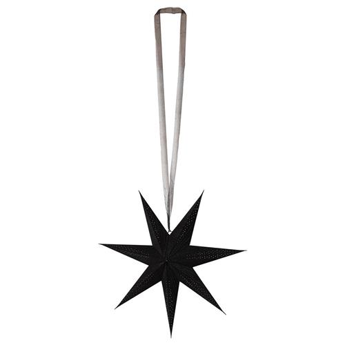 Christmas Kids Velvet Christmas Star 60 cm Black One Size      Unisex