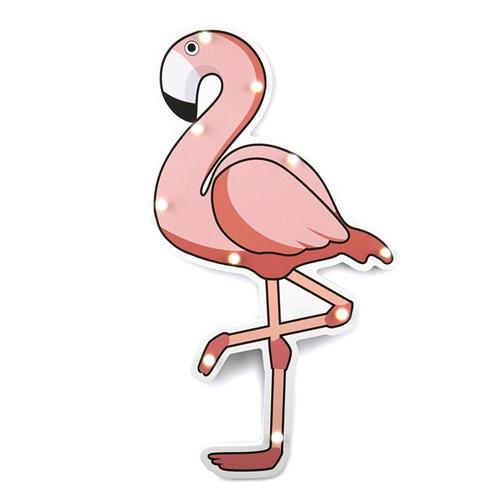 JOX Flamingo LED Lampe Lyserød One Size    One Size  Unisex
