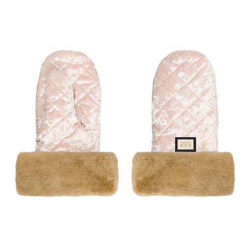 Bjällra of Sweden Handmuff Pink Velvet Stroller    barnevogn  Unisex