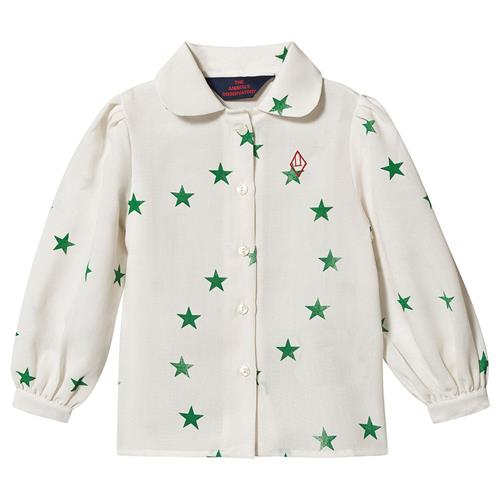 The Animals Observatory Gadfly Skjorte Hvid Stjerner 3 Y    3 år  Unisex