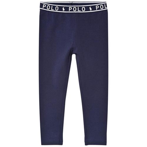Ralph Lauren Logo Leggings Navyblå 16 Y  Marineblå  16 år  kvinde