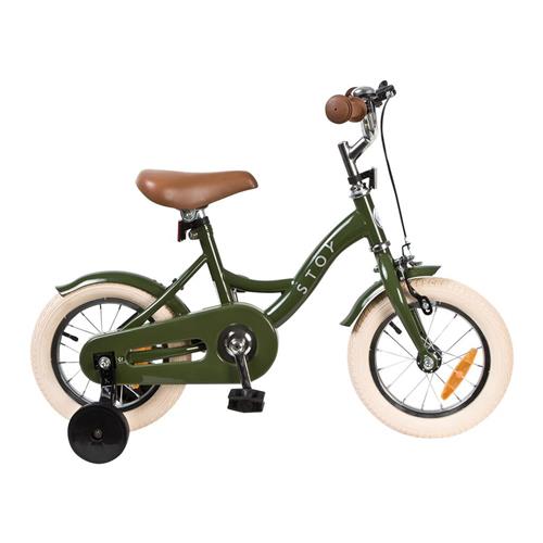 Stoy 12" Vintage Cykel Army Green 3-6 Y      Unisex