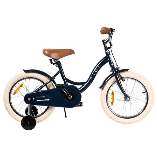Stoy 16" Vintage Cykel Navyblå 5-7 Y      Unisex