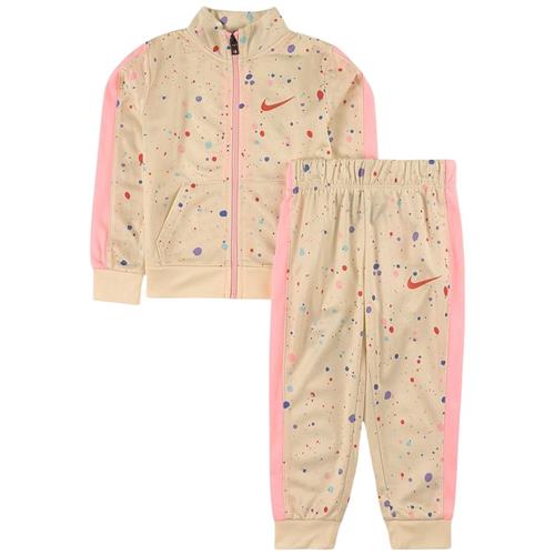 NIKE Mønstret Tracksuit Cremefarvet 5-6 Y  Creme  5-6 år  kvinde