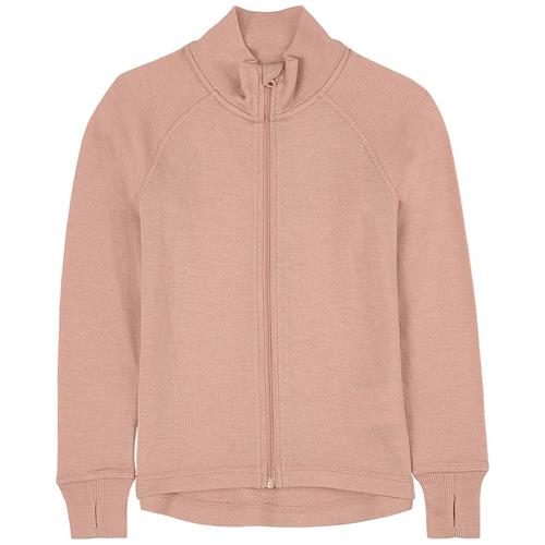 Kuling Lynlås Sweater I Uld Woody Rose 110/116 cm  Lyserød  110/116 cm  Unisex