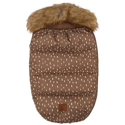 Kuling Prikket Kørepose Brun One Size      Unisex