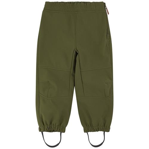 Kuling Gothenburg Softshellbukser Mosgrøn 80 cm  Grøn Ensfarvet 80 cm  Unisex