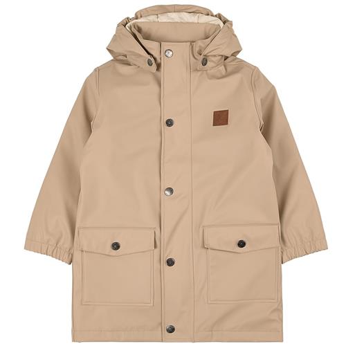 Kuling Faro Regnjakke Sand 146/152 cm  Beige Ensfarvet 146/152 cm  Unisex