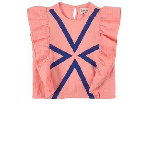 Bobo Choses Triangles Bluse Lyserød 4-5 Y  Lyserød  4-5 år  kvinde