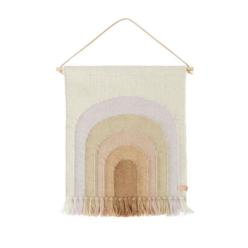 OYOY Follow The Rainbow Mini Vægdekoration Lavendel One Size      Unisex