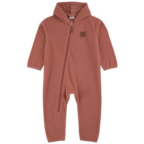 Kuling Northpole Fleece Onesie Burnt Pink 68 cm  Lyserød  68 cm  Unisex