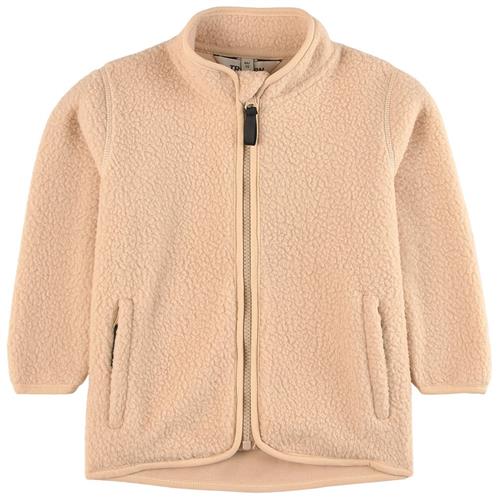 Tretorn Farhult Pile Fleecejakke Fog 122/128 cm  Beige  122/128 cm  Unisex