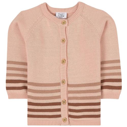 Hust&Claire Charlie Cardigan Apricot 56 cm  Lyserød  56 cm  Unisex