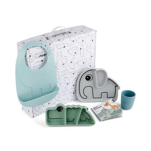 Done by Deer Stick&StayGoodie Box Middagssæt Blå One Size      Unisex
