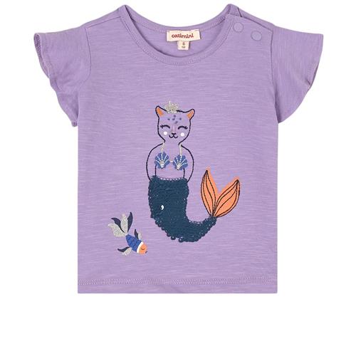 Catimini T-shirt Lilla 6 Months  Lilla  6 måneder  kvinde