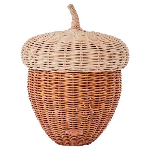 OYOY Acorn Opbevaringskurv Natur One Size      Unisex