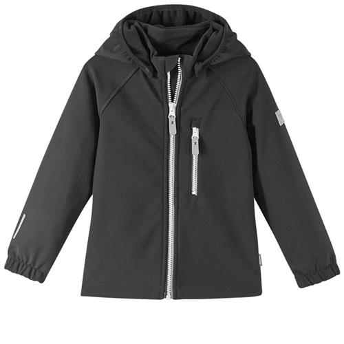 Reima Vantti Softshelljakke Sort 98 cm  Sort  98 cm  Unisex