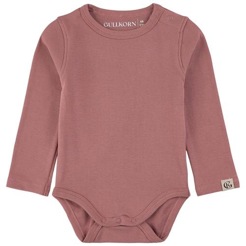 Gullkorn Design Villvette Babybody Old Pink 56 cm  Lyserød  56 cm  Unisex