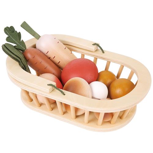 Stoy FSC 100 Kurv Med Champignoner Og Grøntsager 3-6 Y WoodenToys     Unisex