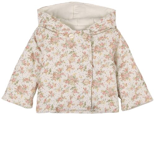 Tartine et Chocolat Blomstret Corduroyjakke Cremefarvet 1 months  Creme  1 måneder  kvinde