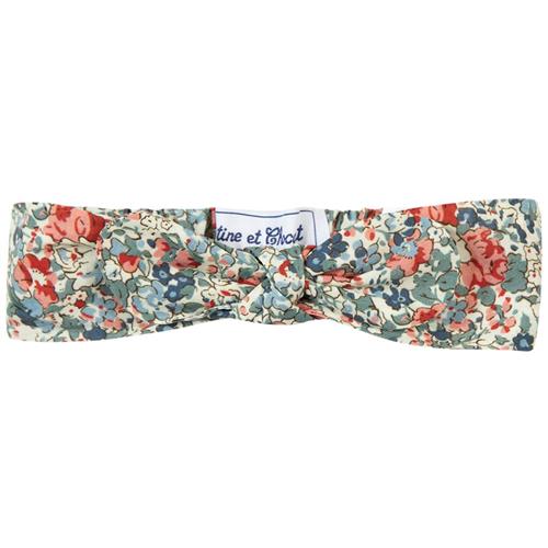 Tartine et Chocolat Blomstret Hårbånd Rød 46 cm  Rød  46 cm  kvinde