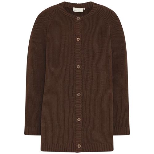 EnFant Strikket Cardigan Chestnut 86 cm  Brun  86 cm  kvinde