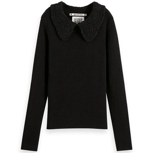 Scotch & Soda Trøje Sort 4 Y  Sort  4 år  kvinde