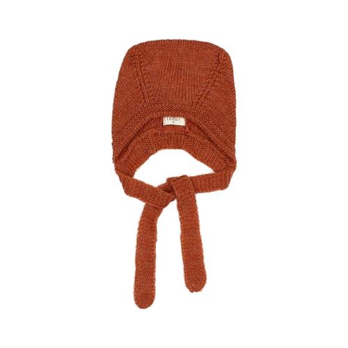 búho Strikket Babyhue Rust 3-9 Months  Brun  3-9 måneder  Unisex