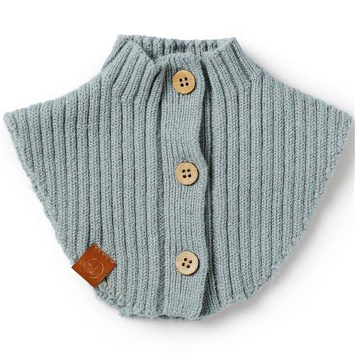 Elodie Strikket Krage Pebble Green Stroller      Unisex