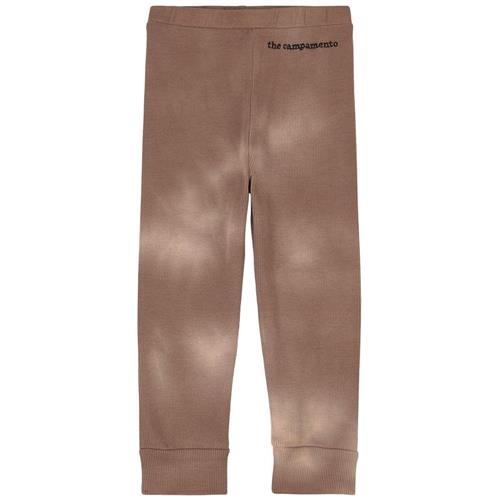The Campamento GOTS Ribbede Leggings Brune 1-2 Y  Brun  1-2 år  Unisex