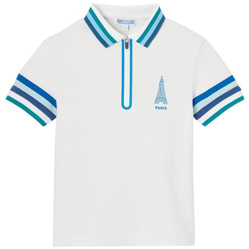 Jacadi Malesco Poloshirt Hvid 8 Y  Hvid  8 år  mand