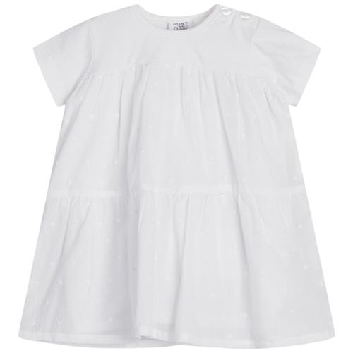 Hust&Claire Kristiane Kjole Hvid 68 cm  Hvid  68 cm  kvinde