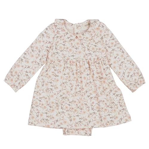 MarMar Copenhagen Raya Blomstret Bodykjole Star Flower 9 months  Creme  9 måneder  kvinde