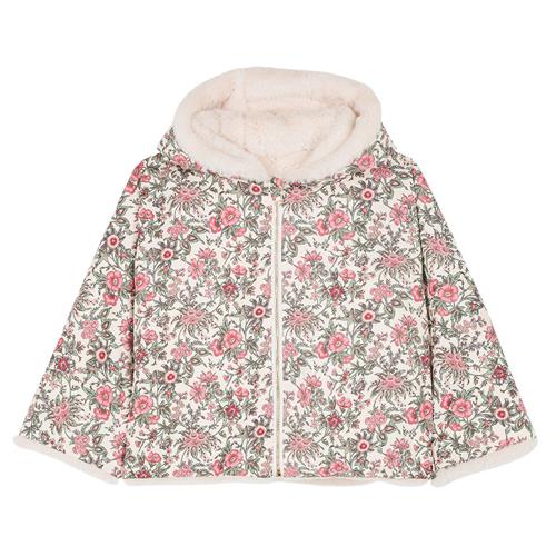 Louise Misha Felvet Vendbar Babyjakke Ivory Enchanted Fields 24 months  Creme  24 måneder  kvinde