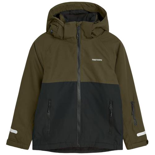 Tretorn Aktiv Vinterjakke Olive Night 98/104 cm  Grøn  98/104 cm  Unisex