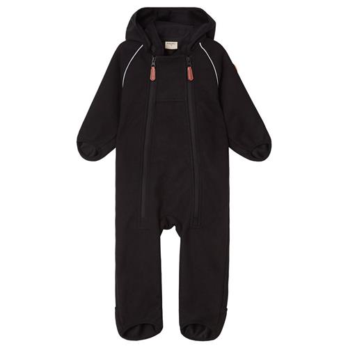 Kuling Livigno Genanvendt Vindfleeceoverall Always Black 74 cm  Sort  74 cm  Unisex