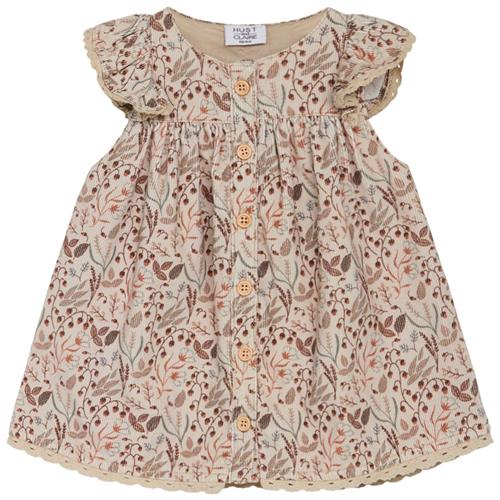 Hust&Claire Domenic Kjole Cement 86 cm  Beige  86 cm  kvinde
