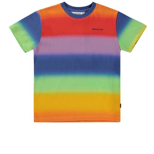Molo GOTS Roxo T-shirt Rainbow Spray 176 cm  Blå  176 cm  Unisex