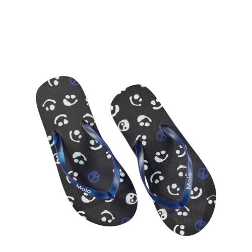 Molo Zeppo Klipklapper Blue Signs 29-30 EU  Marineblå  29-30 EU  Unisex