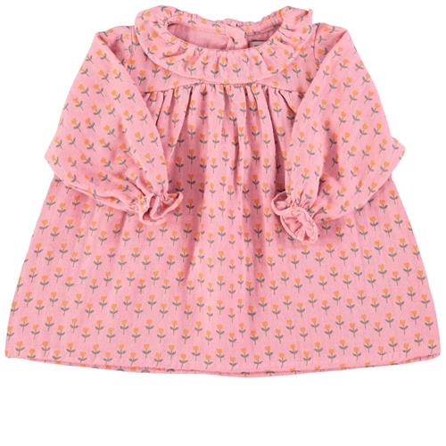 Piupiuchick Kjole Med Blomsterprint Pink 6 Months  Lyserød  6 måneder  kvinde